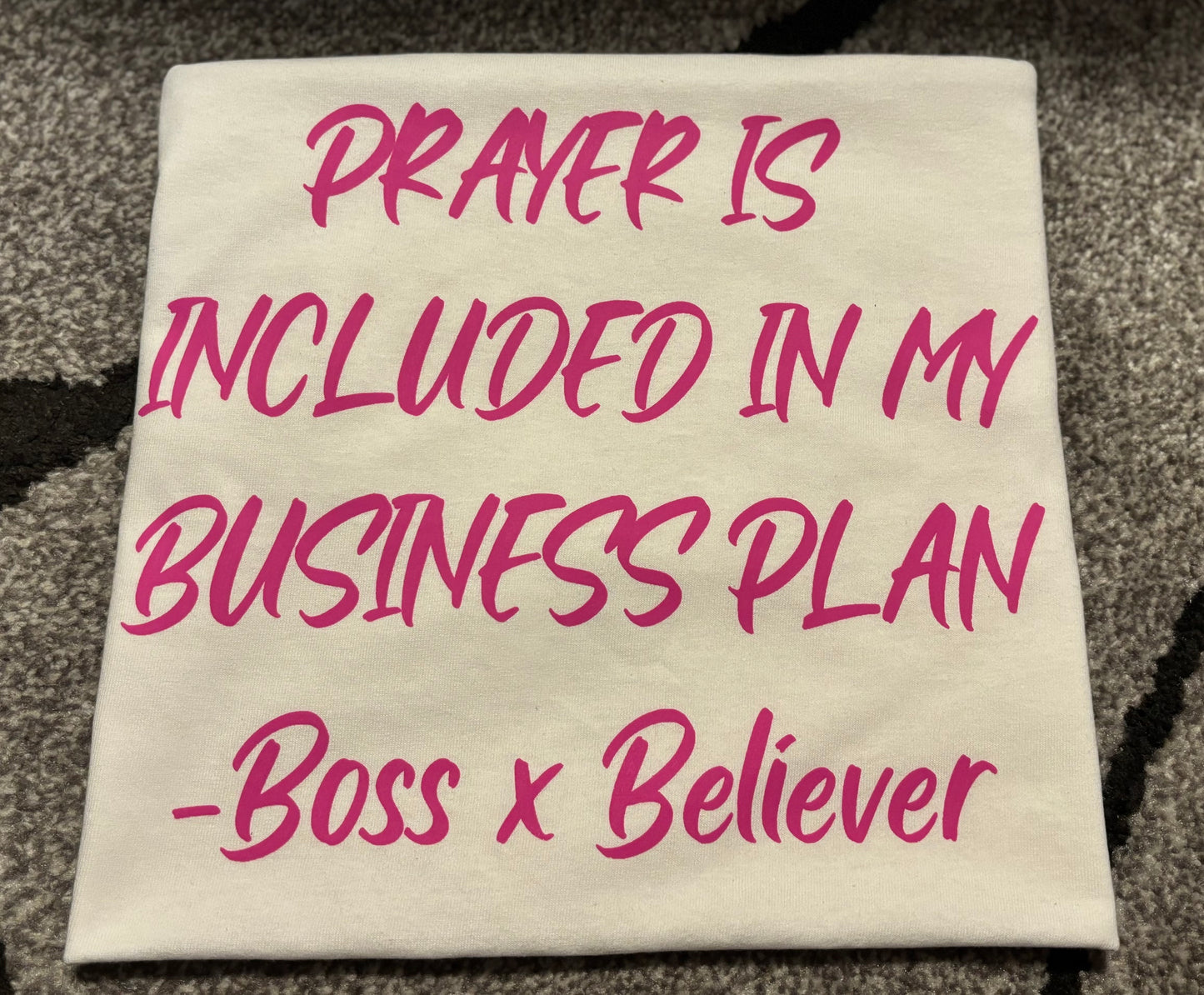 Prayer Is Included