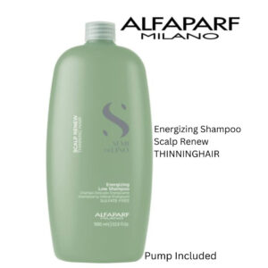 ALFAPARF SCALP RENEW Energizing Shampoo Thinning Hair - weak hair 1L, pump included