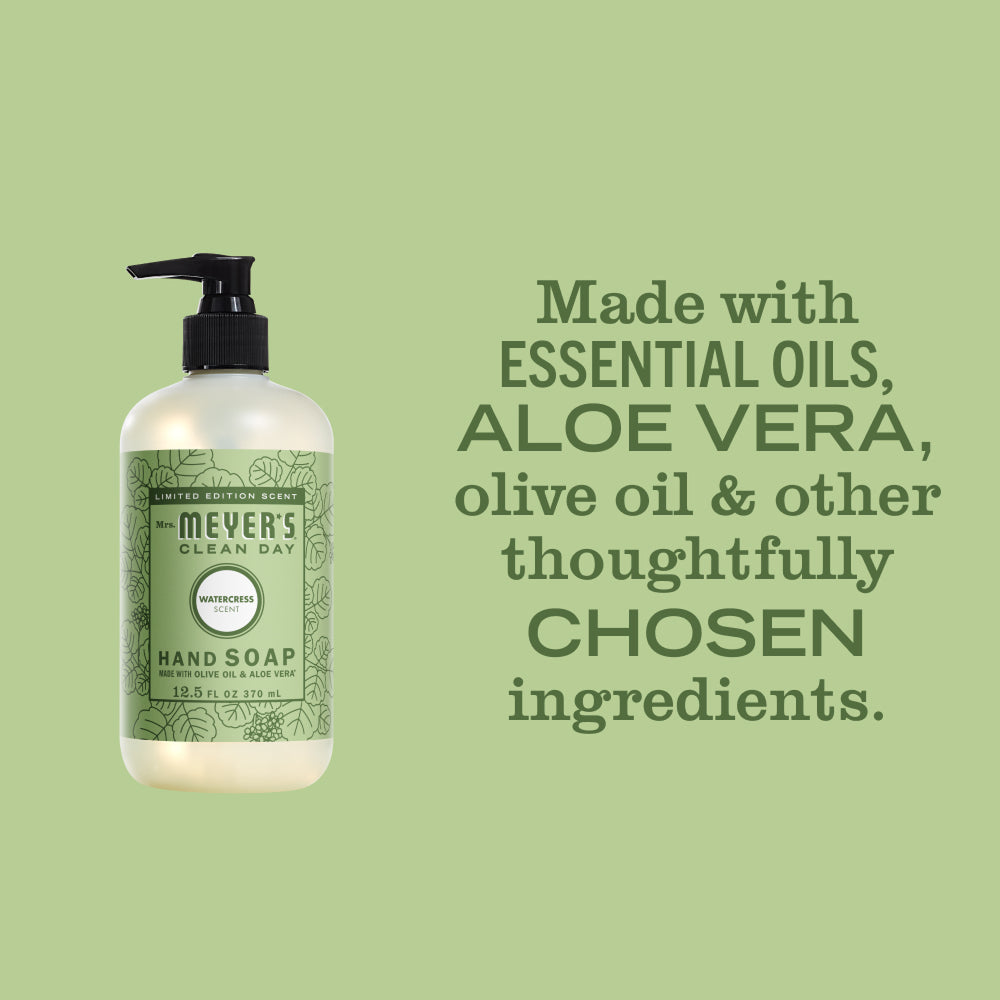 Watercress Liquid Hand Soap - Image 3