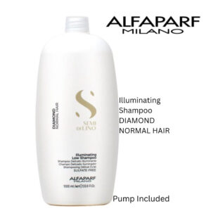 Alfaparf Semi Di Lino Diamond Illuminating Low Shampoo 1000ml, pump included
