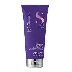 ALFAPARF ANTI-YELLOW Conditioner 200ml for Natural & Bleached Blonde or Silver Hair