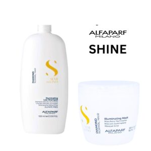 ALFAPARF Semi Di Lino Diamond Shampoo and Intense Conditioning hair Mask