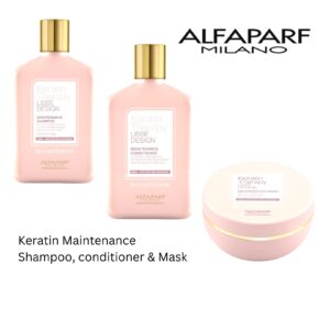 Alfaparf Keratin Therapy maintenance Shampoo, Conditioner and Mask