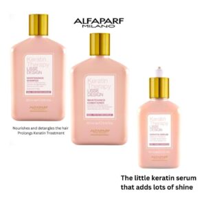 Alfaparf Keratin therapy Shampoo, Conditioner and Serum