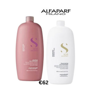 Alfaparf semi di lino moisture shampoo and diamond shampoo 1000ml