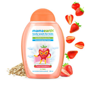 Super Strawberry Body Wash For Kids - 300 ml