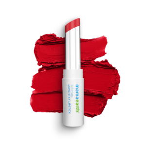Mamaearth Soft Matte Long Stay Lipstick - 07 Ruby Red