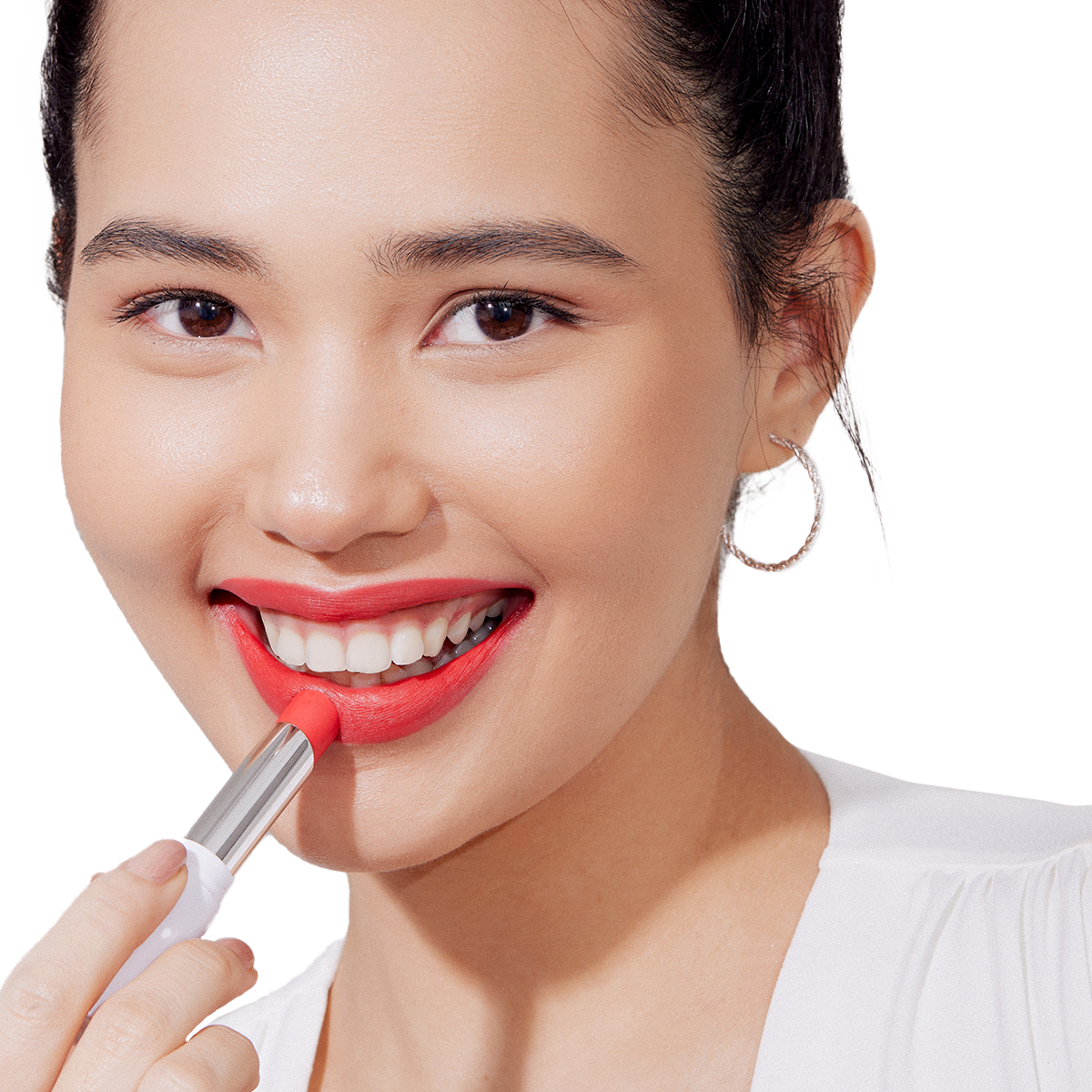 Soft Matte Long Stay Lipstick 08 Red Dahlia - Image 2