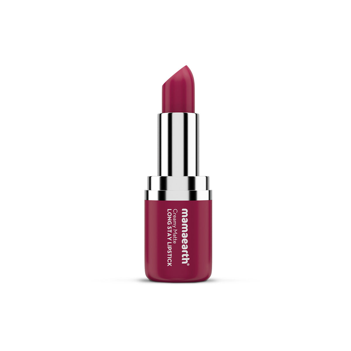 Mamaearth Creamy Matte Long Stay Lipstick - 09 Cranberry Crush - Image 7