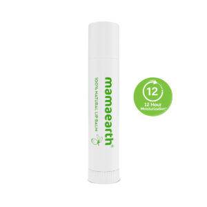 Mamaearth Nourishing Tinted 100% Natural Lip Balm with Vitamin E - Sheabutter