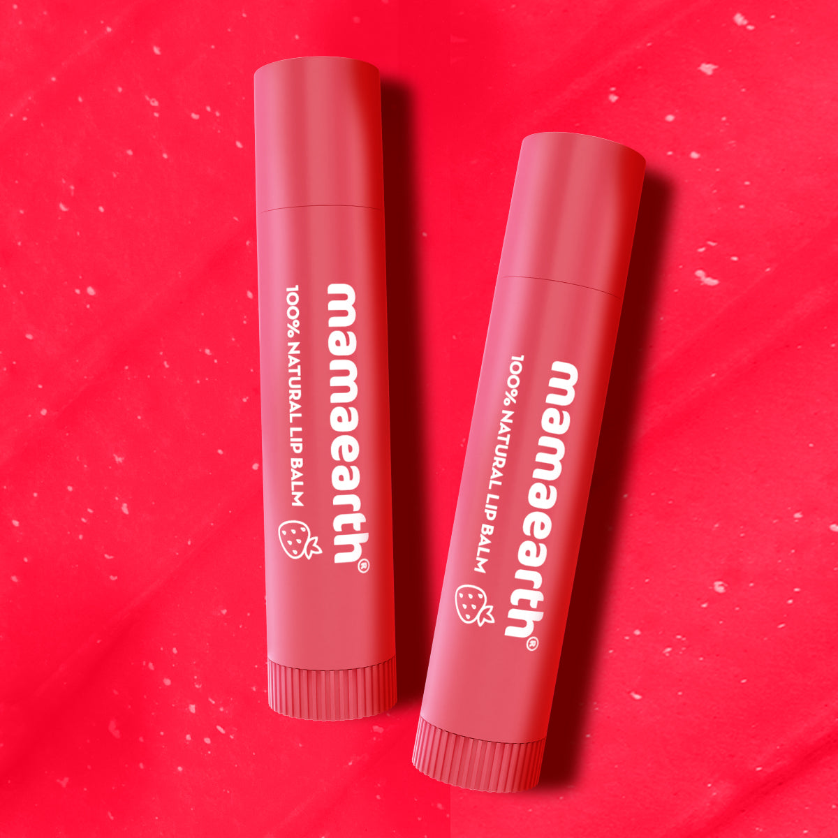 Mamaearth Nourishing Tinted 100% Natural Lip Balm with Vitamin E - Strawbery - Image 6