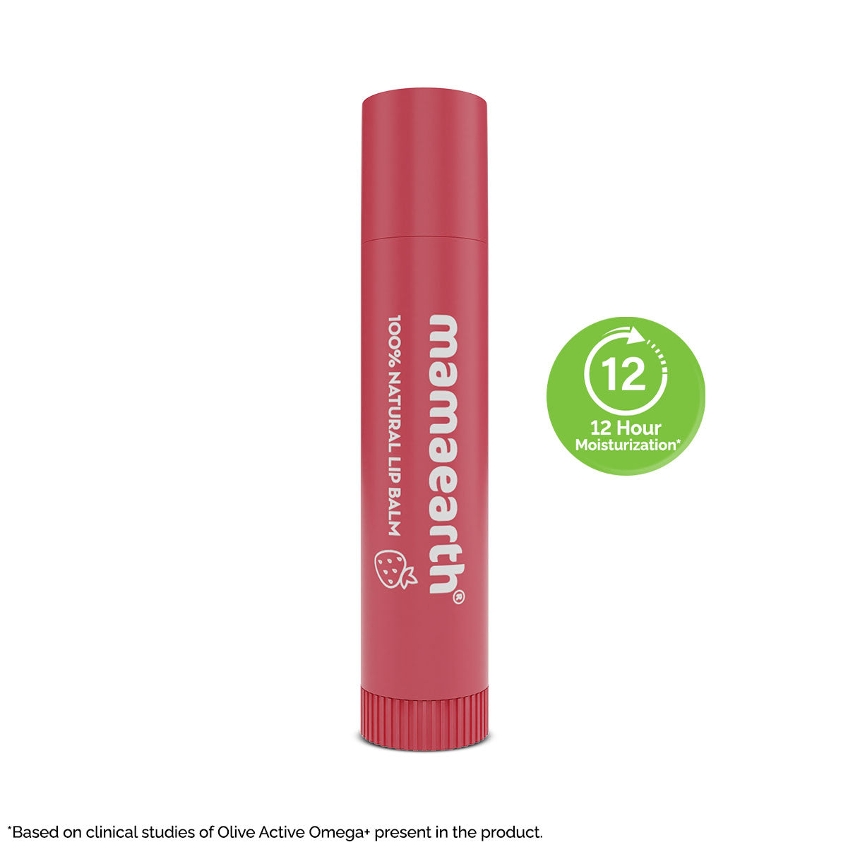 Mamaearth Nourishing Tinted 100% Natural Lip Balm with Vitamin E - Strawbery - Image 7