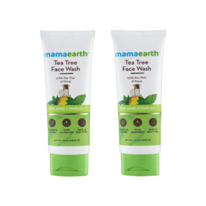 Tea Tree Facewash for acne & pimples - 100ml Pack Of 2