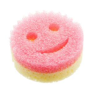 Dual-Sided Scrubbing Sponge with FlexTexture Surface