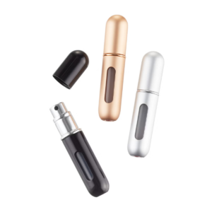 Refillable Perfume Atomizer with Leakproof Easy-Fill Design