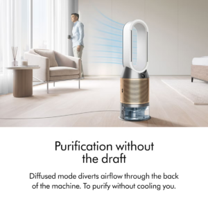 Air Purifier Humidifier Fan with HEPA H13 Filtration