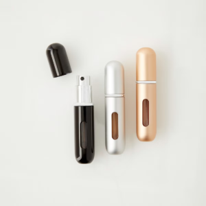 Refillable Perfume Atomizer with Leakproof Easy-Fill Design