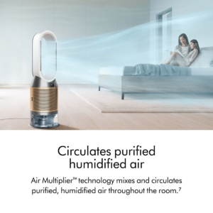 Air Purifier Humidifier Fan with HEPA H13 Filtration